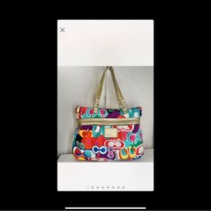 Coach Poppy Limited Edition Women's Bag in Excellent Used Condition (EUC).